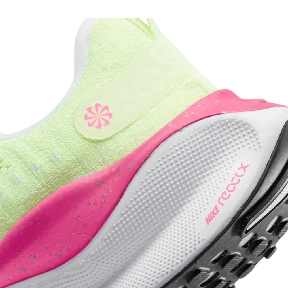 Nike InfinityRN 4 Sneaker- Barely Volt/Aquarius Blue/White Obsidian - Picture 6 of 12